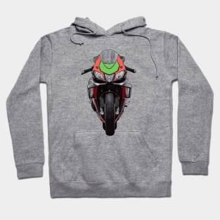 RSV4 RF Front View Illustration Hoodie